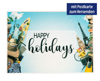 OMBIA Kosmetik-Leerverpackungen Reise-Set, 14-teilig