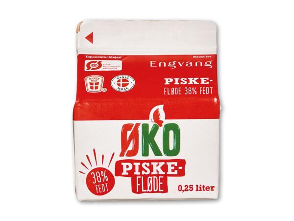 Økologisk piskefløde