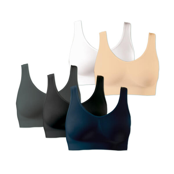 Komfort-BH 5er-Pack