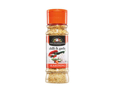 Ina Paarman's Seasonings Lemon Pepper, Chilli & Garlic or Seasoned Sea Salt 160g - 245g