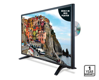 24" Full HD TV with DVD Player