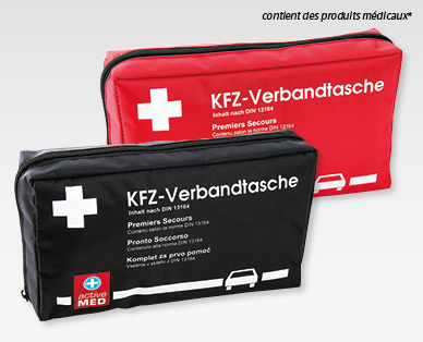 Trousse de secours pour voiture ACTIVE MED