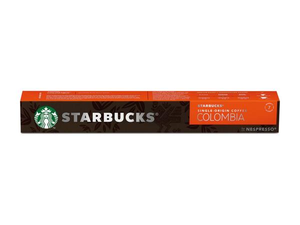 Capsules Starbucks pour Nespresso Colombia