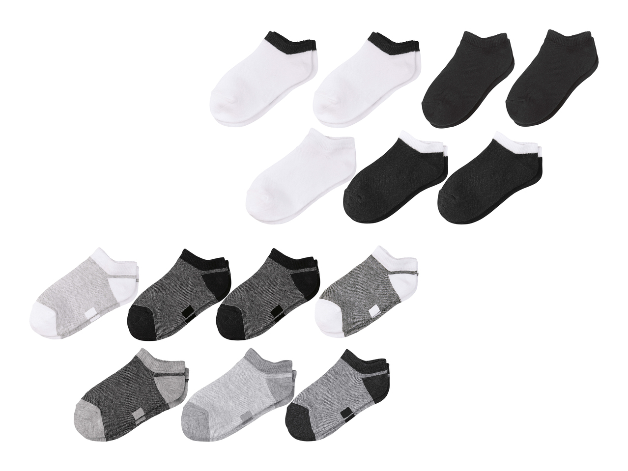 Socquettes, 7 paires1