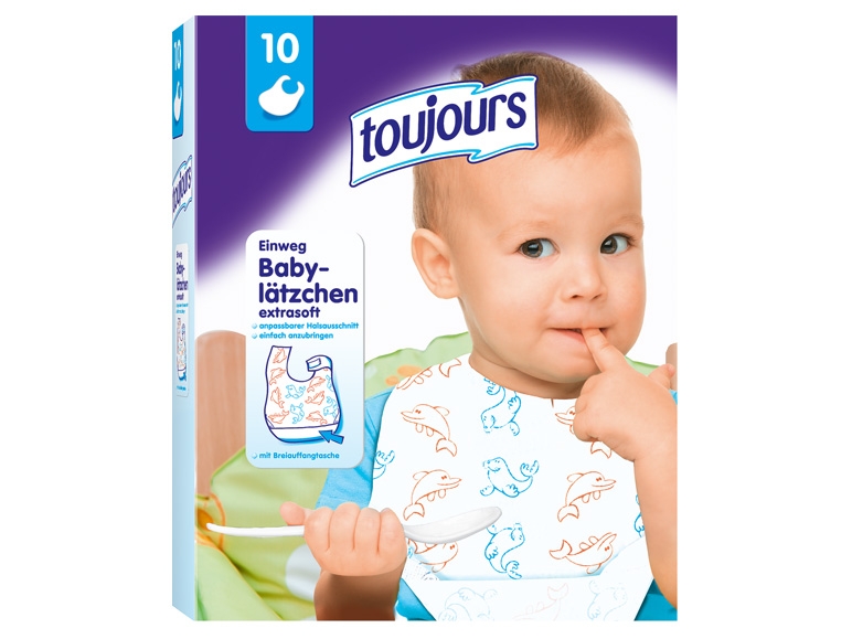 TOUJOURS Babylätzchen