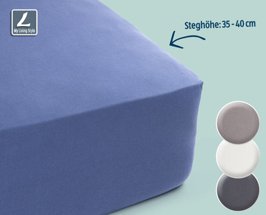 MY LIVING STYLE Spannleintuch für Boxspringbett