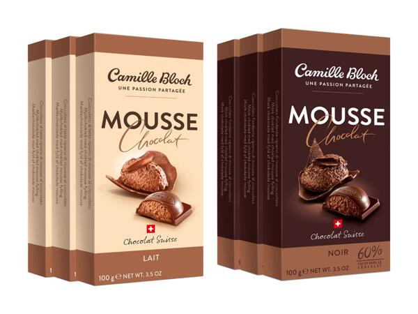 Mousse Chocolat Camille Bloch, 3 pezzi