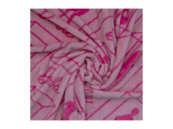 Barbie Pink Fleece Blanket & Cushion