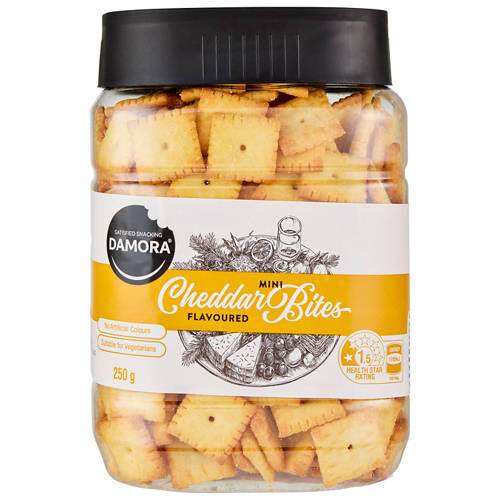 Mini Cheddar Flavoured Bites 250g