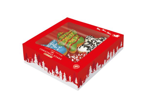 Christmas Stars with Frosting