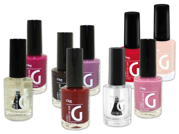 CIEN Glossy Gel Look Nagellack/Long Lasting Gel Top Coat