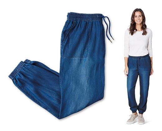 Serra Ladies Denim Joggers