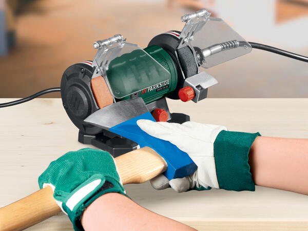 Double Bench Grinder With Flexible Drive Shaft