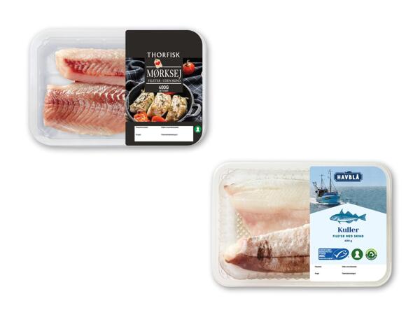 HAVBLÅ/THORFISK Kuller- eller mørksejfileter