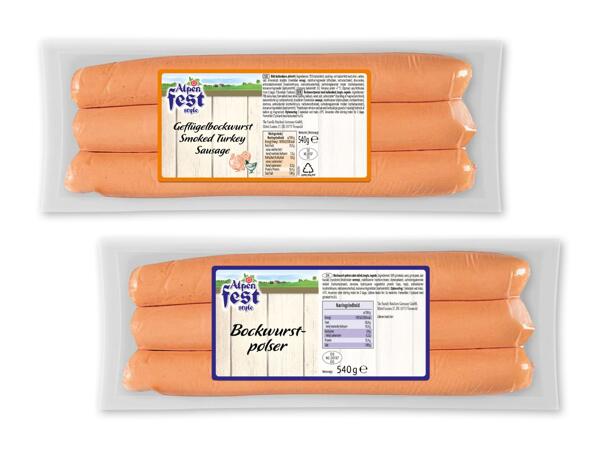 ALPENFEST Bockwurst