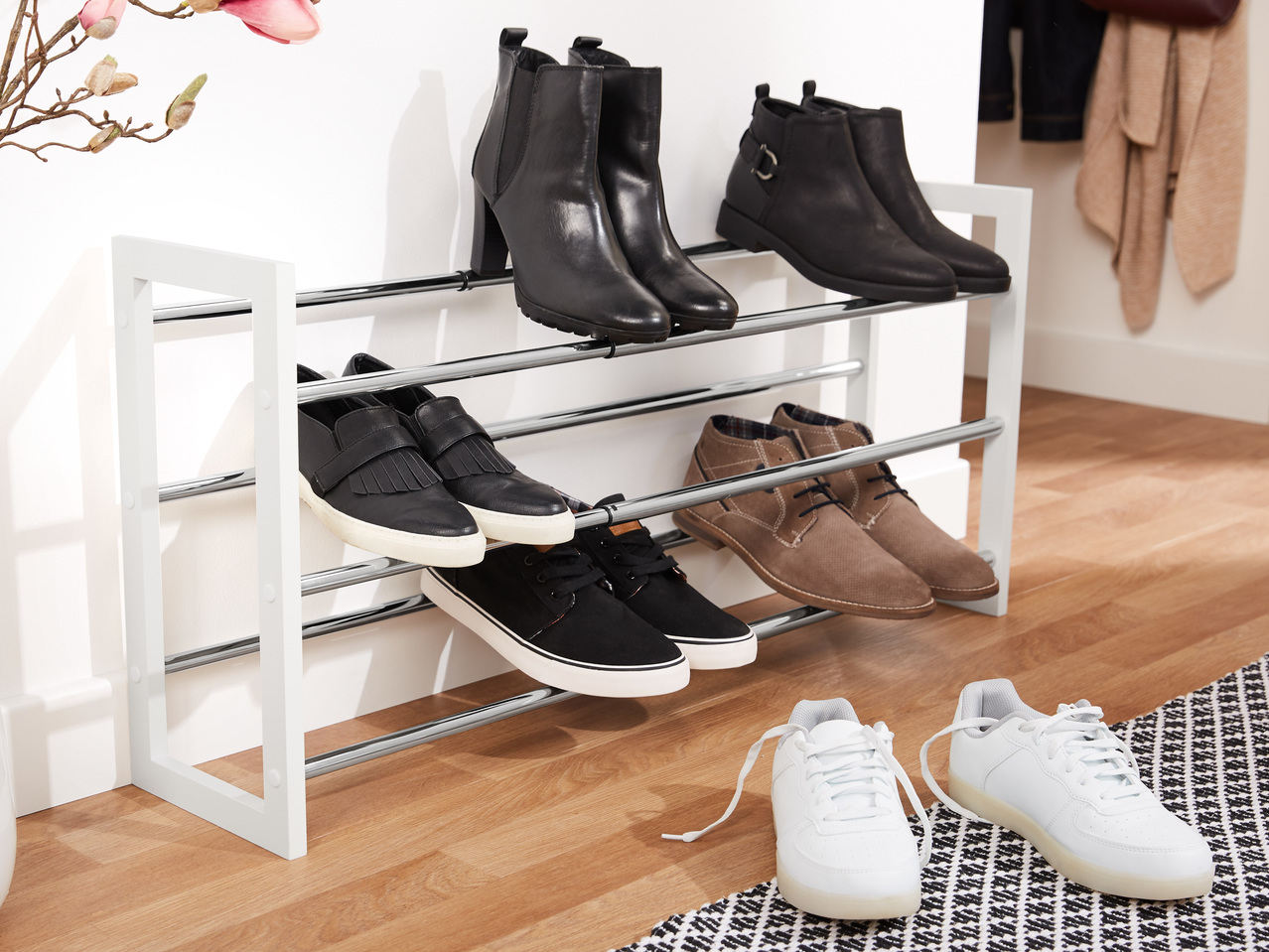 LIVARNO(R)LIVING Ausziehbares Schuhregal