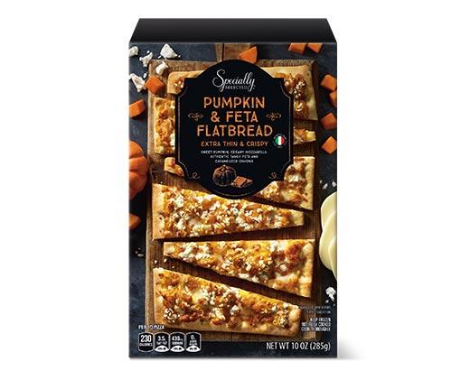 Specially Selected Pumpkin Feta and Beetroot Goat Cheese Flatbread