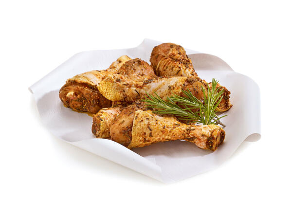 Pilons de poulet marinés
