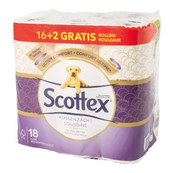 SCOTTEX(R) 				Papier toilette, 18 pcs