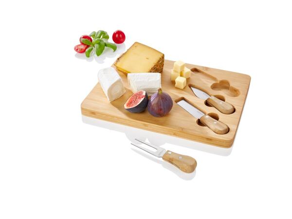 Bamboo serving plate, board or lazy susan