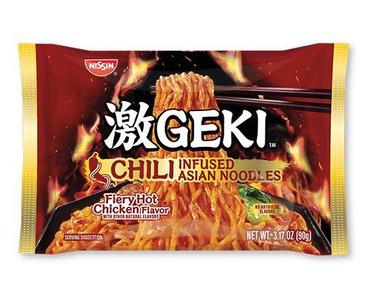 Nissin Geki Fiery Hot Chicken Ramen