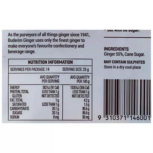 Naked Ginger Sliced 350g