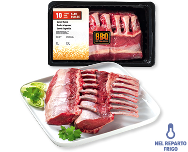 Carré di agnello BBQ