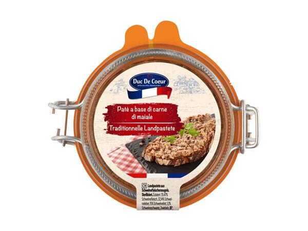 Pâté de campagne Duc de cœur
