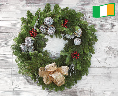Fresh Irish Christmas Wreath