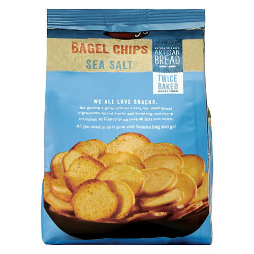Sea Salt Bagel Chips, 6 oz