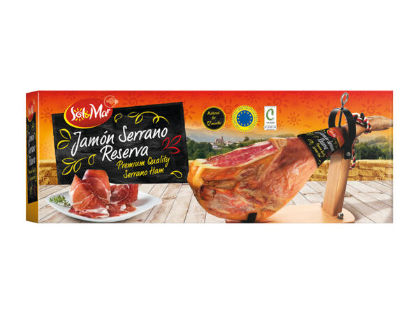 Jambon Serrano sur os
