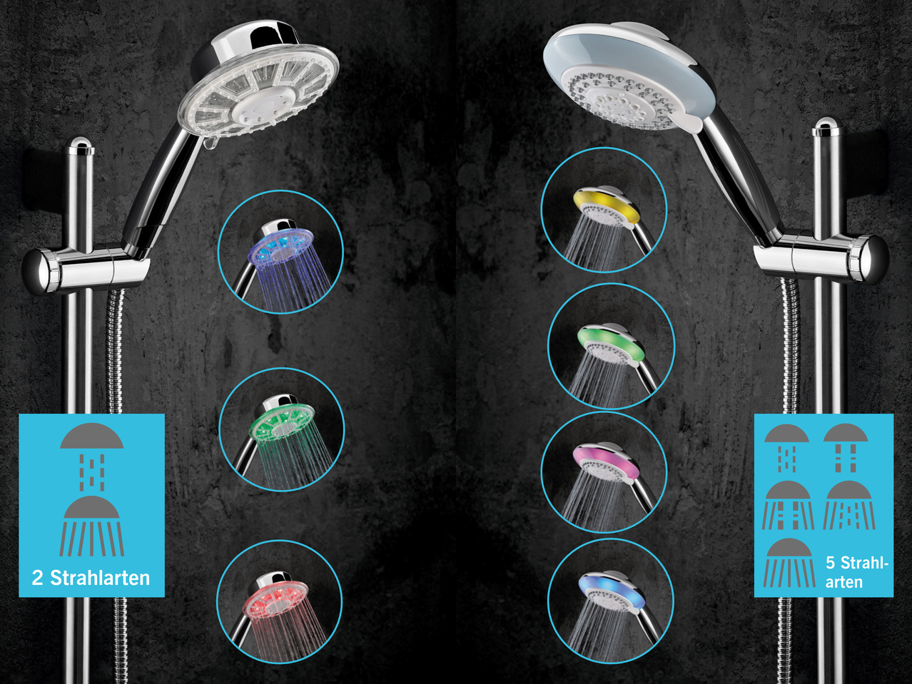 MIOMARE(R) LED-Handbrause