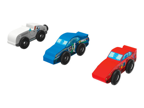 Playtive Wooden Vehicle Set - 3 Piece Set