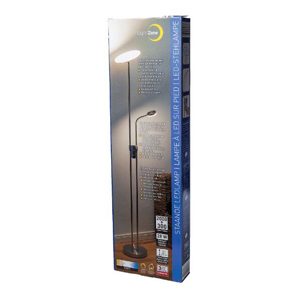 LIGHT ZONE(R) 				LED-Stehlampe
