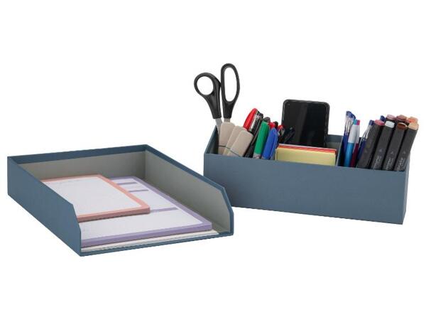 Stojan na spisy / kancelářský box / držák na tužky
