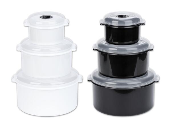 Mikrowellendosen-Set, 3-teilig