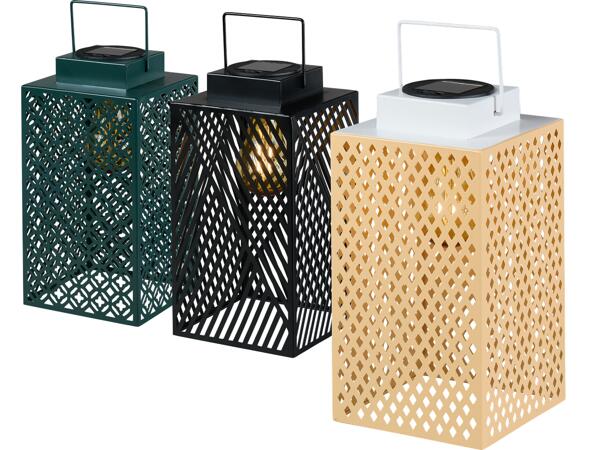 LED-solcellslykta