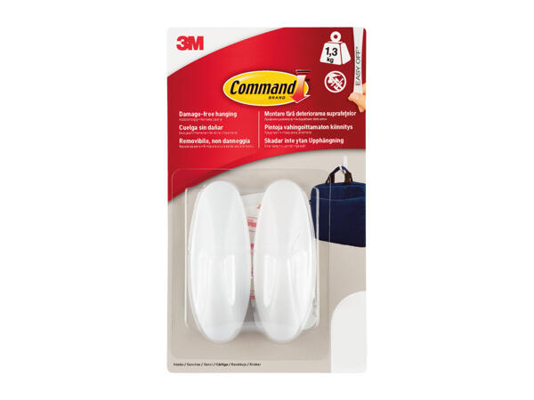 3M Command Hooks or Strips