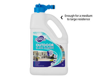 2L Outdoor Glass Cleaner with Hose Attachment