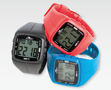 Montre avec pulsomètre avec mesure au poignet CRANE(R)
