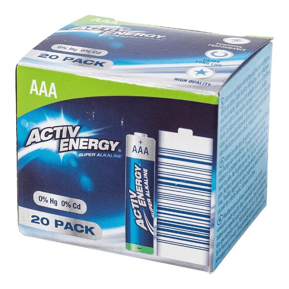 ACTIV ENERGY(R) 				Alkali-Batterien, 20 St.