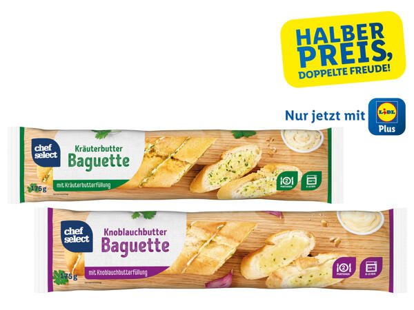 Kräuter-/Knoblauch-Baguette