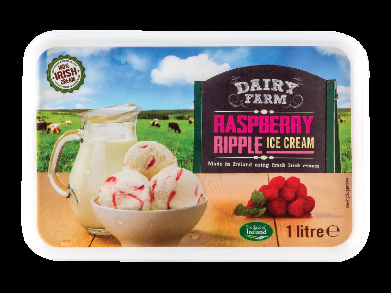 Raspberry Ripple Ice Cream