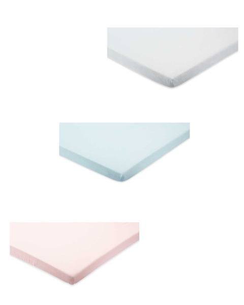 Cot Bed Jersey Fitted Sheet