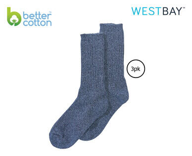 Men's Winter Crew Socks 3pk