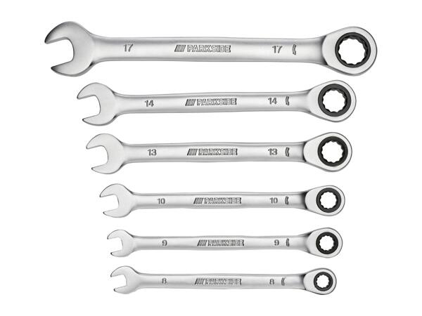 Parkside Ratchet - 6 Piece Set