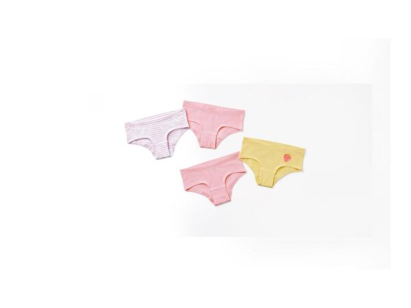 Lupilu Kids' Hipster Briefs - Pack of 4
