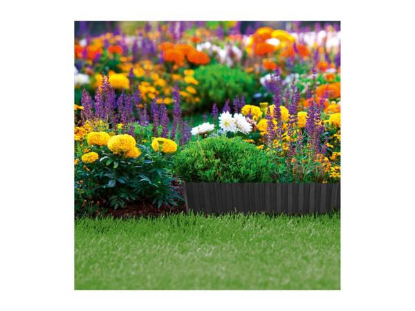 Parkside Corrugated Lawn Edging - Black