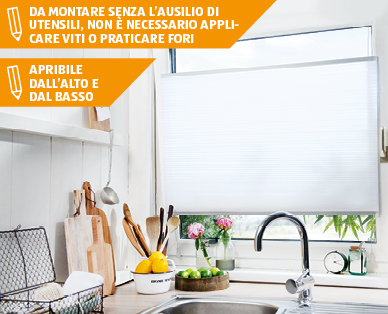 Tenda a rullo in doppio plissé MY LIVING STYLE