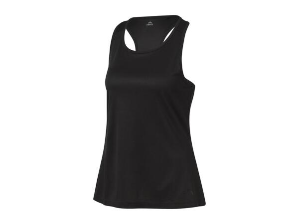 Crivit Ladies' Black Sports Top